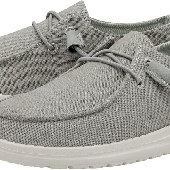 Hey Dude Women's Wendy Chambray Lace-Up Loafer - Picture 2 of 7